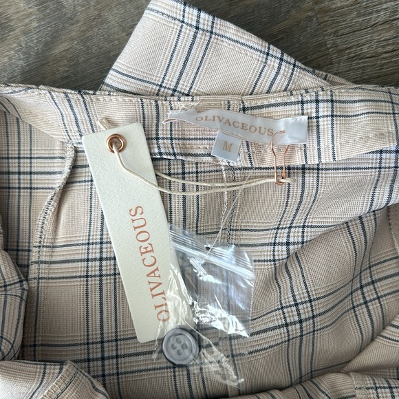 Plaid Halter Dress NWT size small - Picture 5 of 5